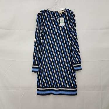 Michael Kors Oxford Blue Dress NWT Size Large - image 1