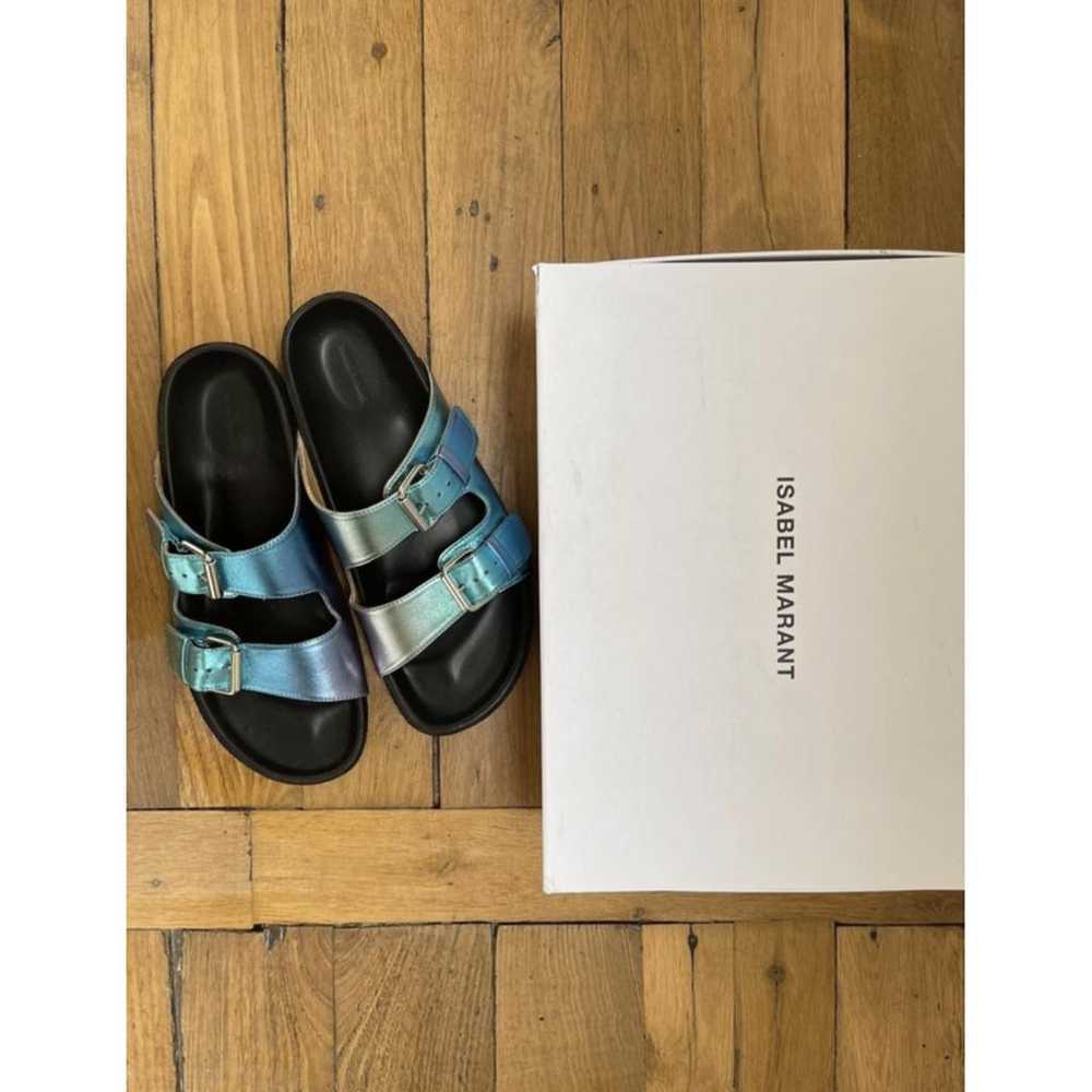 Isabel Marant Leather mules - image 2