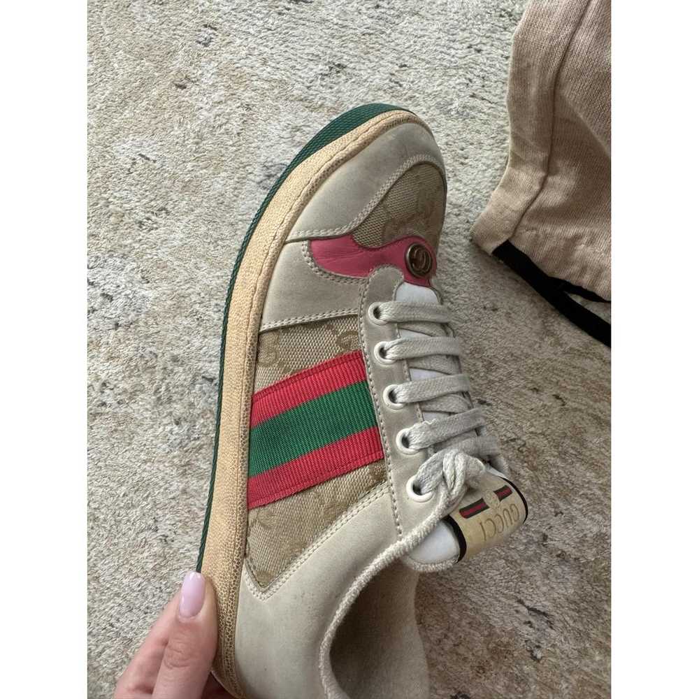 Gucci Screener leather trainers - image 10