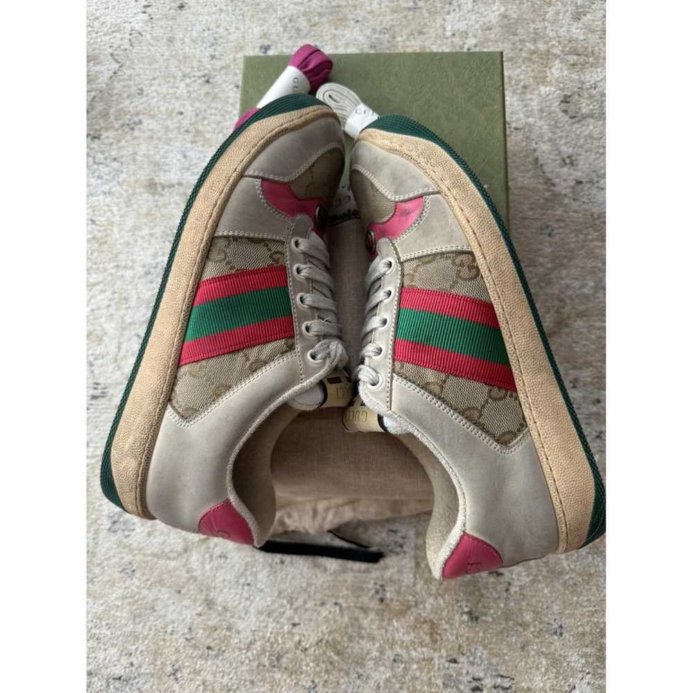 Gucci Screener leather trainers - image 9