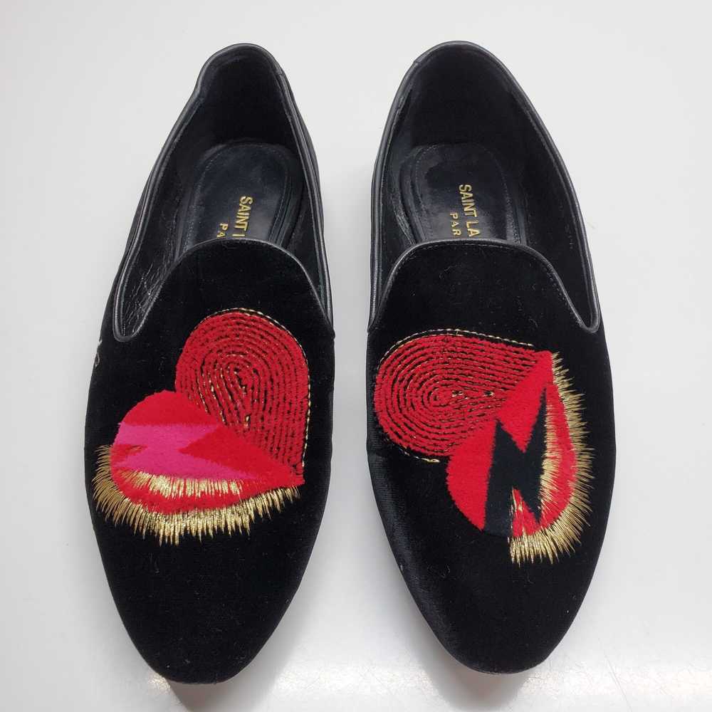 AUTHENTICATED WMNS SAINT LAURENT 'VELVET HEARTS' … - image 2