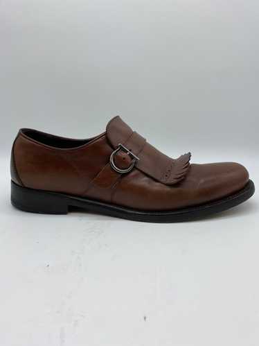 Salvatore Ferragamo Brown Slip-On Dress Shoe Men 1