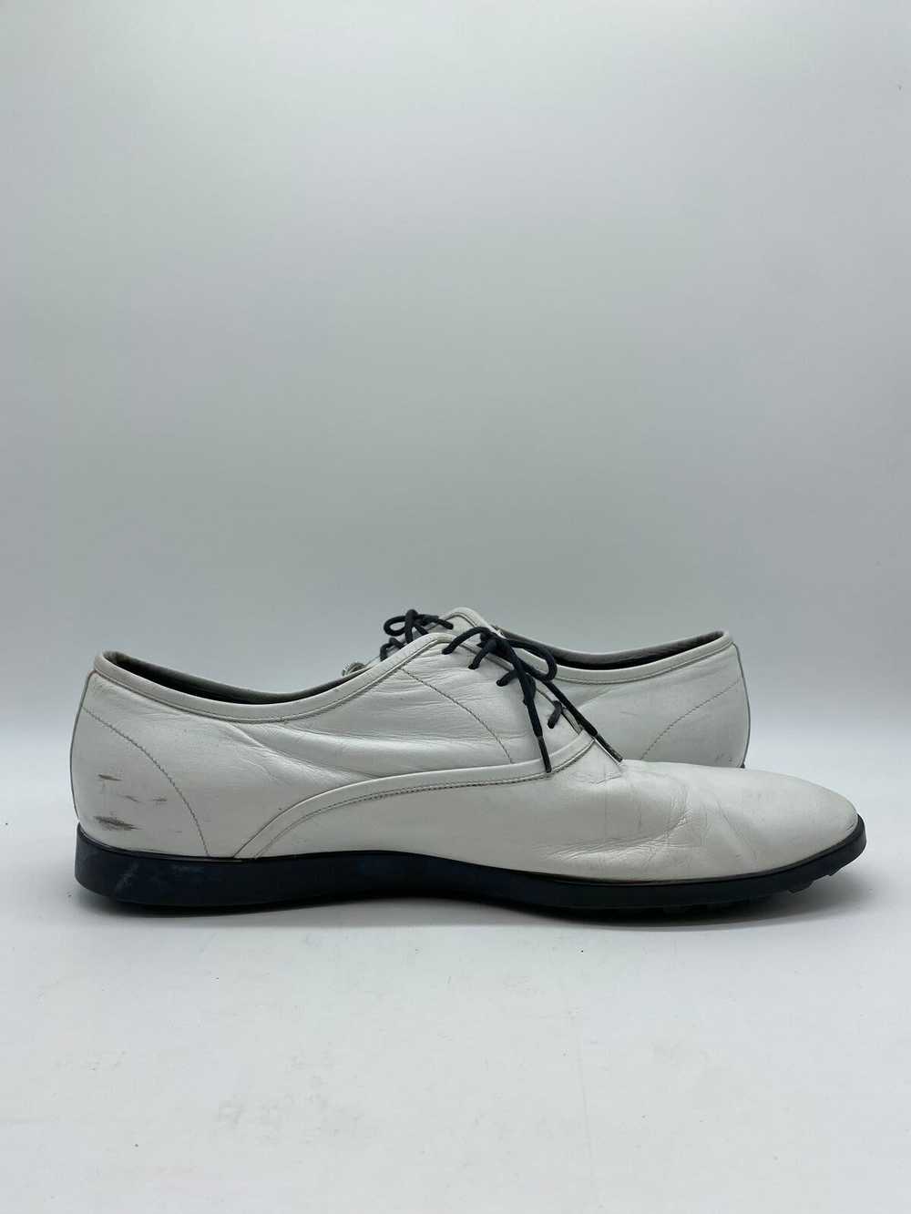 Gucci White Loafer Dress Shoe Men 9.5 - image 3