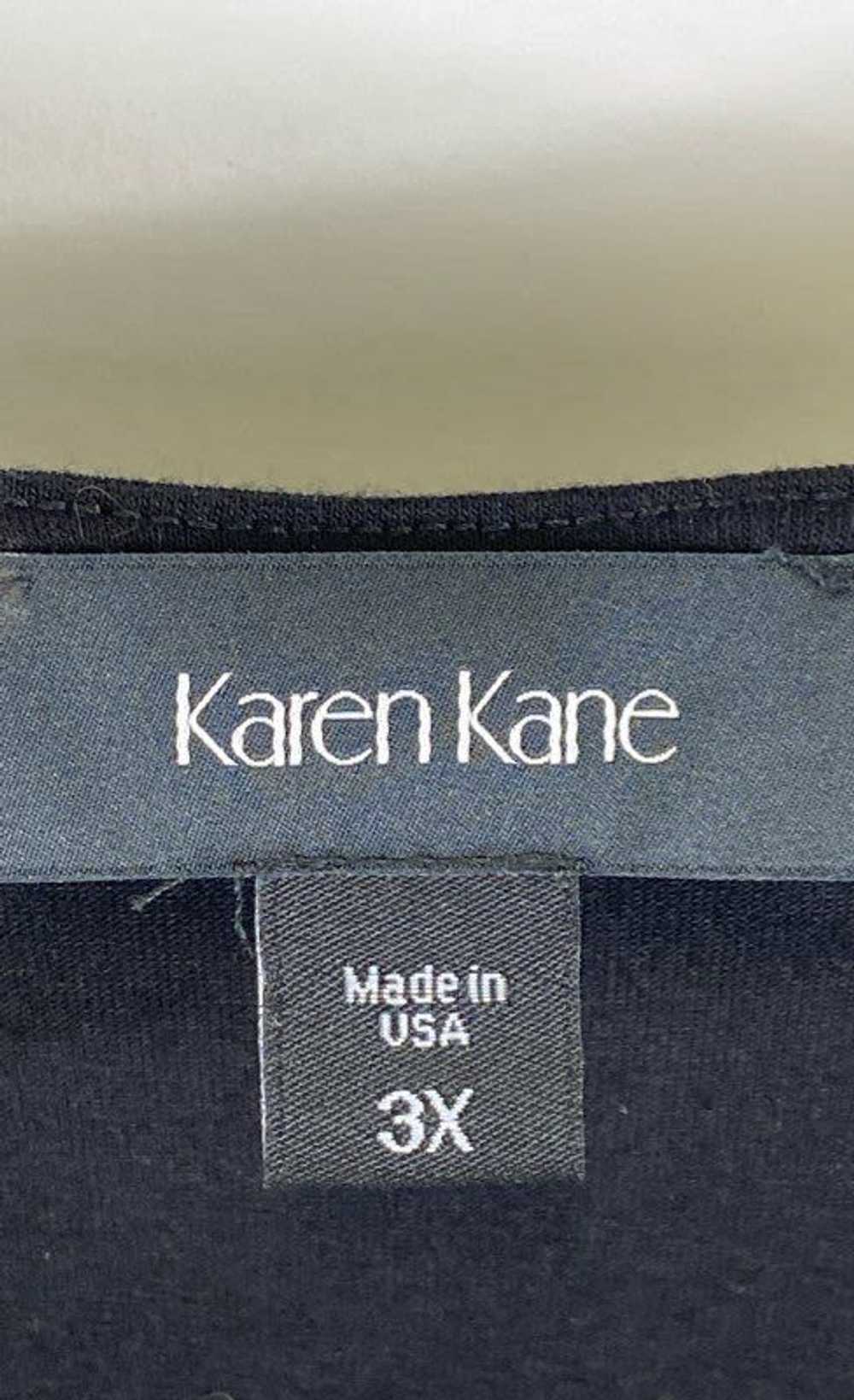 NWT Karen Kane Womens Black V-Neck Long Sleeve Pu… - image 2