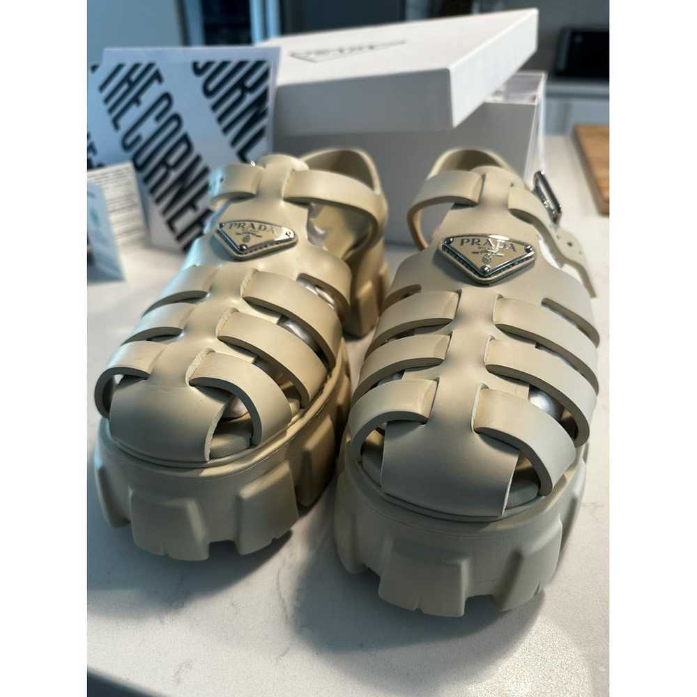 Prada Monolith sandal - image 3