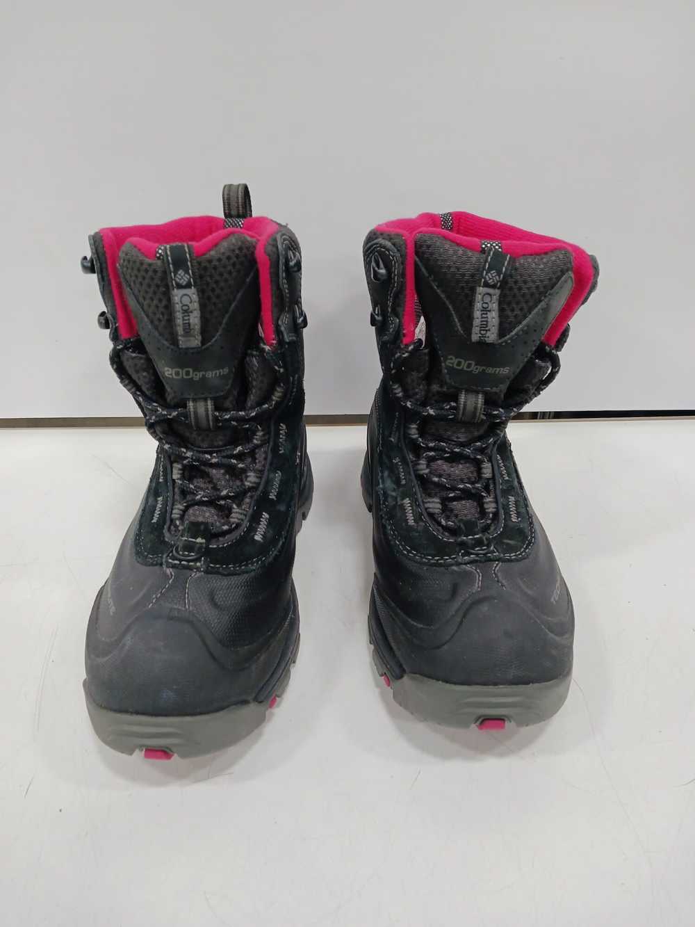 Columbia Women's Black & Pink Boots Size 6 - image 1