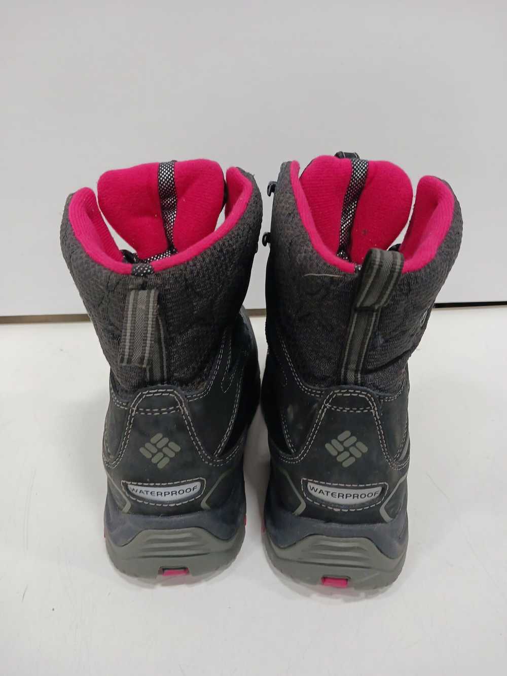 Columbia Women's Black & Pink Boots Size 6 - image 4
