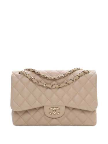 CHANEL Pre-Owned 2012 Jumbo Classic Caviar Double 