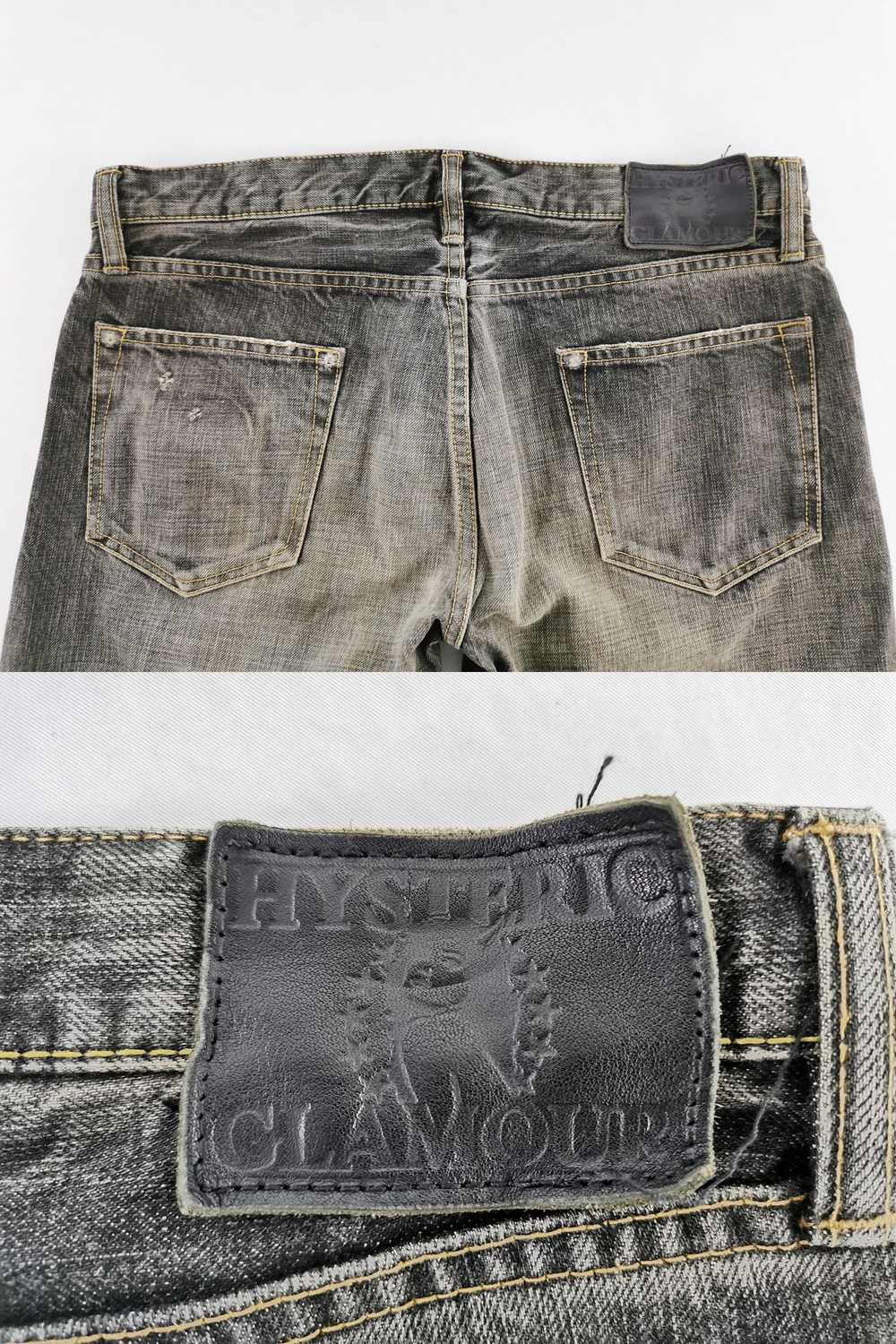 Hysteric Glamour Distressed Hysteric Glamour Deni… - image 8