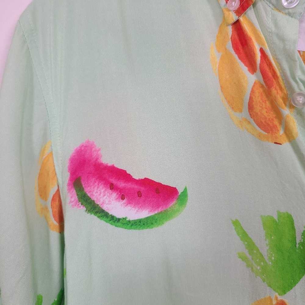 Duvin Designs Watermelon Pineapple Print Button D… - image 12