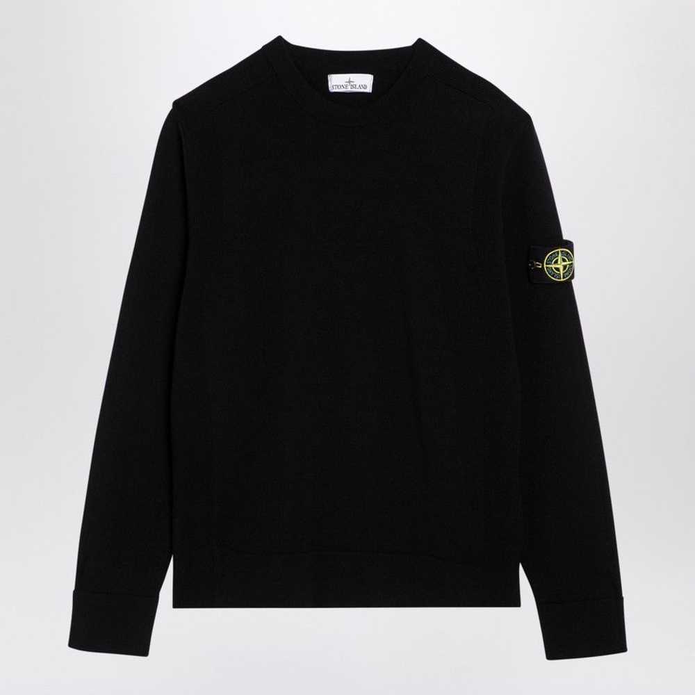 Stone Island o1d2blof0624 Crew-neck Wool Sweater … - image 1