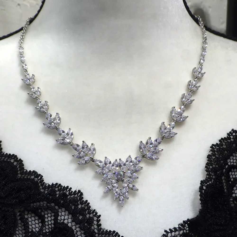 Brilliant Crystal Necklace, Fun Formal Attire, Fa… - image 10