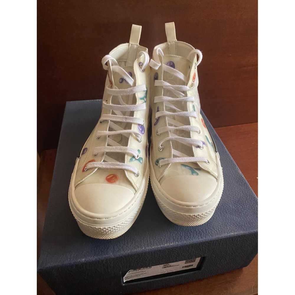 Dior Homme B23 cloth high trainers - image 2