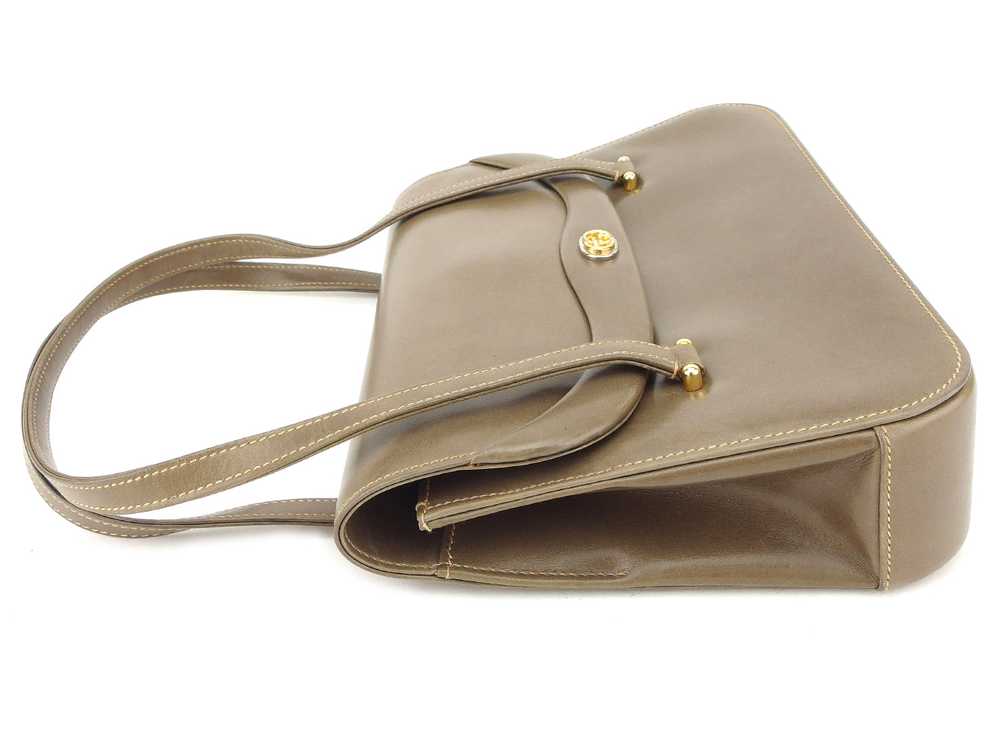 Gucci Handbag Bag Old Double G Brown Gold Silver … - image 5