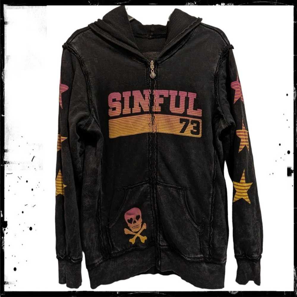 Affliction × Skulls Reversible SINFUL Love & Prid… - image 1