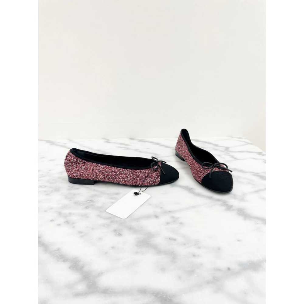 Chanel Cloth ballet flats - image 4