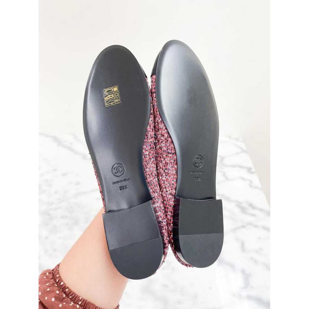 Chanel Cloth ballet flats - image 7