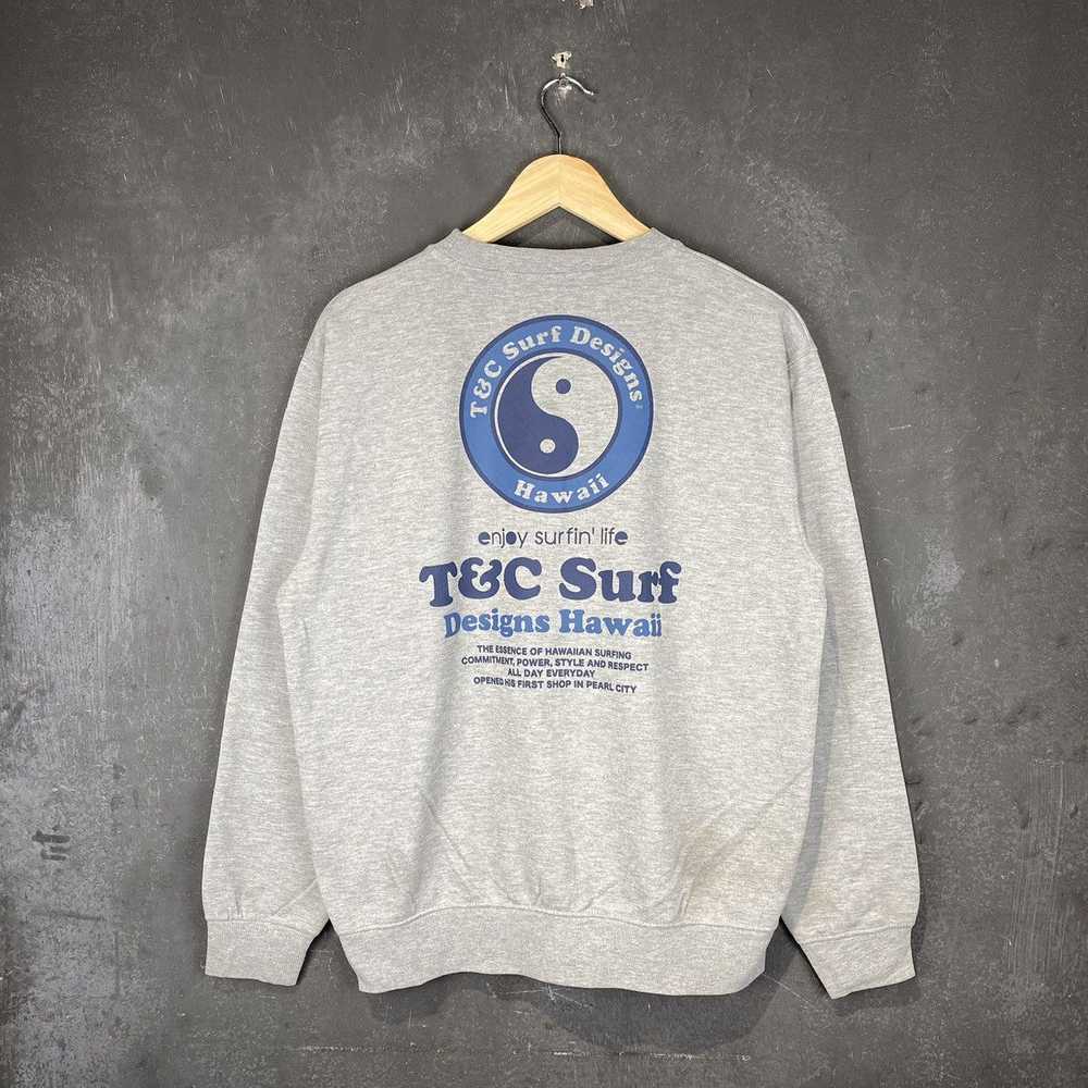 Surf Style × Vintage y2k T&C Surf Boxy Crewneck - image 1