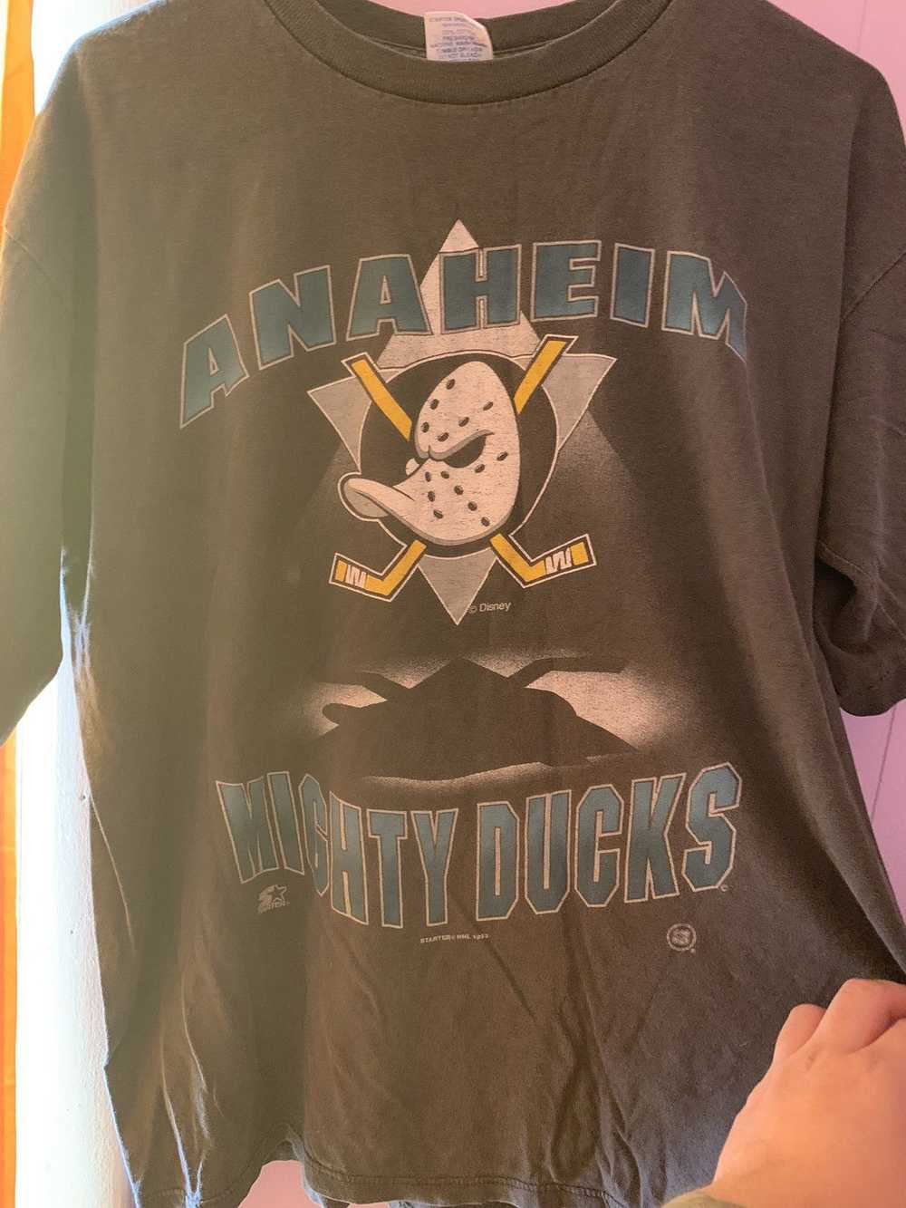 Starter × Vintage Anaheim Mighty Ducks vintage sh… - image 2