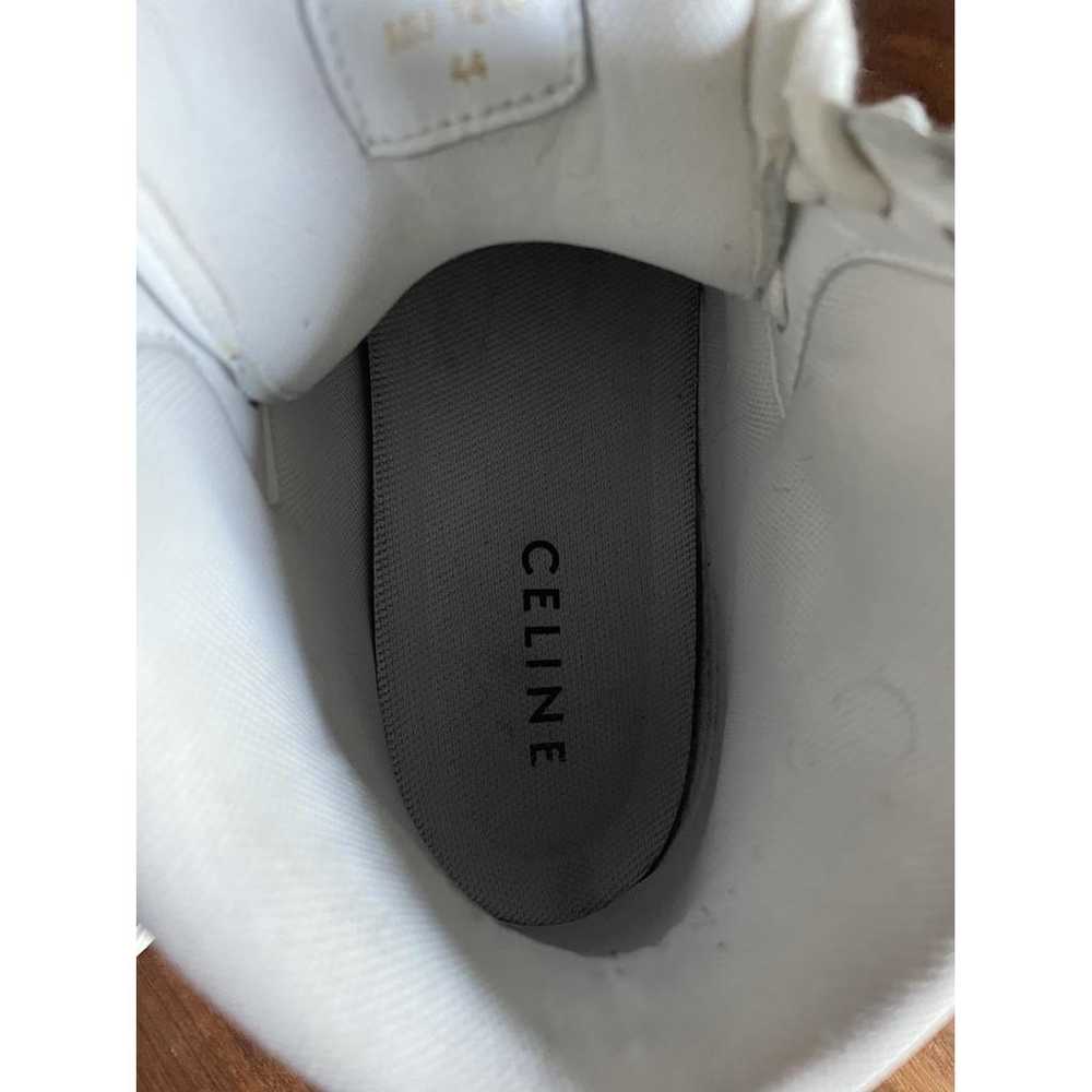 Celine "z" Trainer Ct-01 leather high trainers - image 8