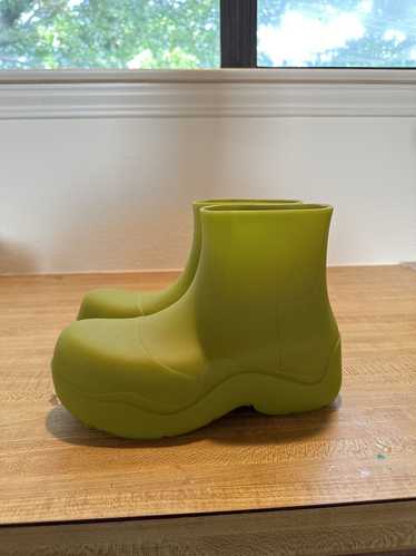 Bottega Veneta Bottega puddle boots kiwi
