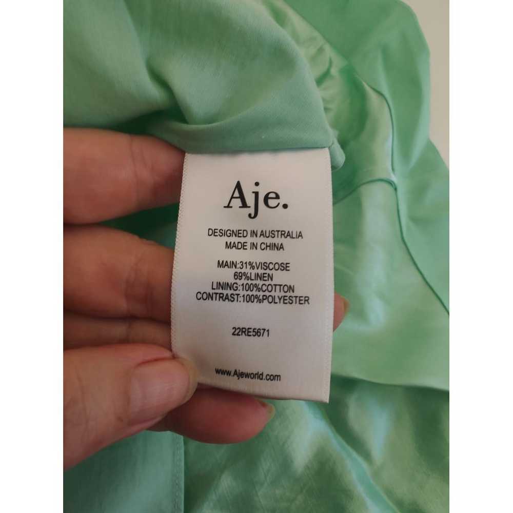 Aje Linen mini dress - image 6