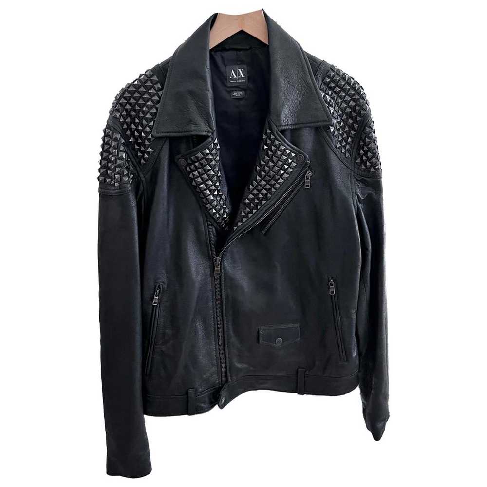 Armani Exchange Leather jacket - image 1