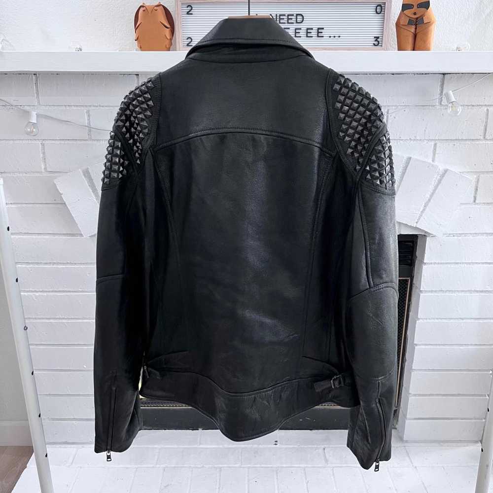 Armani Exchange Leather jacket - image 2