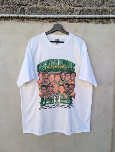 Fruit Of The Loom 1996 Boston Celtics Vintage Shi… - image 1