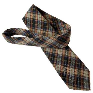 Other Brittania Classic Men's Neck Tie Blue Plaid 