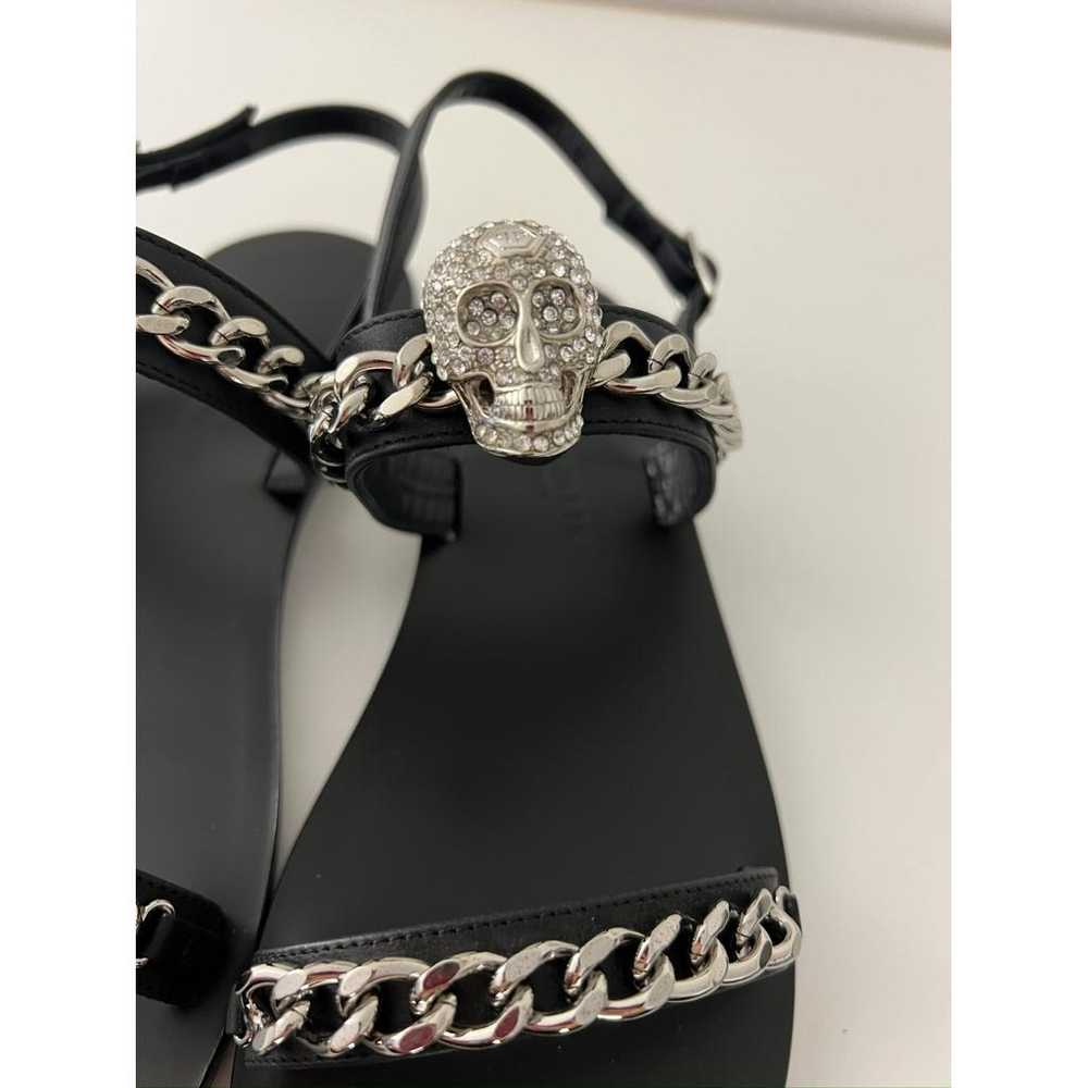 Philipp Plein Leather sandals - image 9