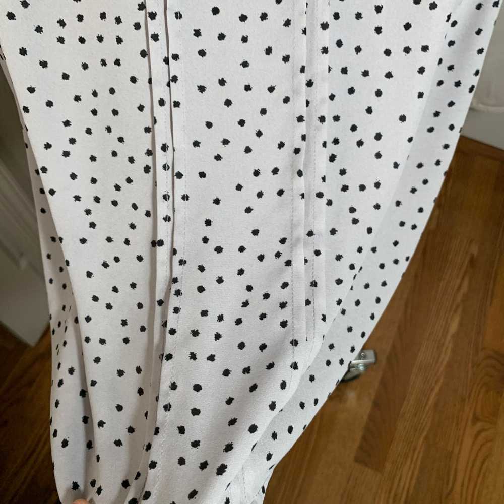 Other ELLE Poka Dot Women's Ruffle Sleeve Size XS - image 7
