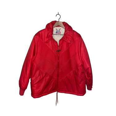 Vintage 1970s 80s Vintage Weather Tamer Red Jacket