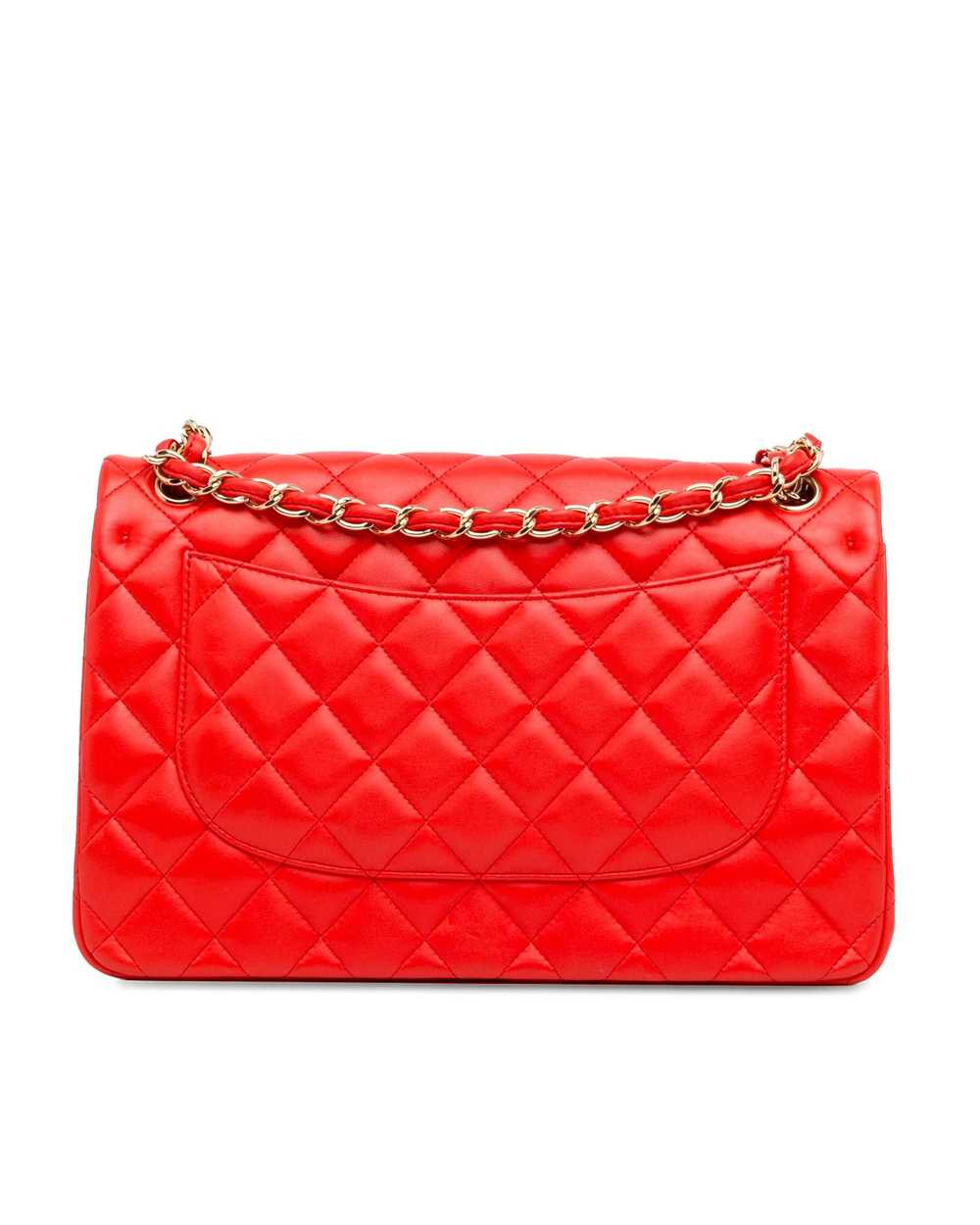 Chanel Quilted Lambskin Double Flap Shoulder Bag … - image 3