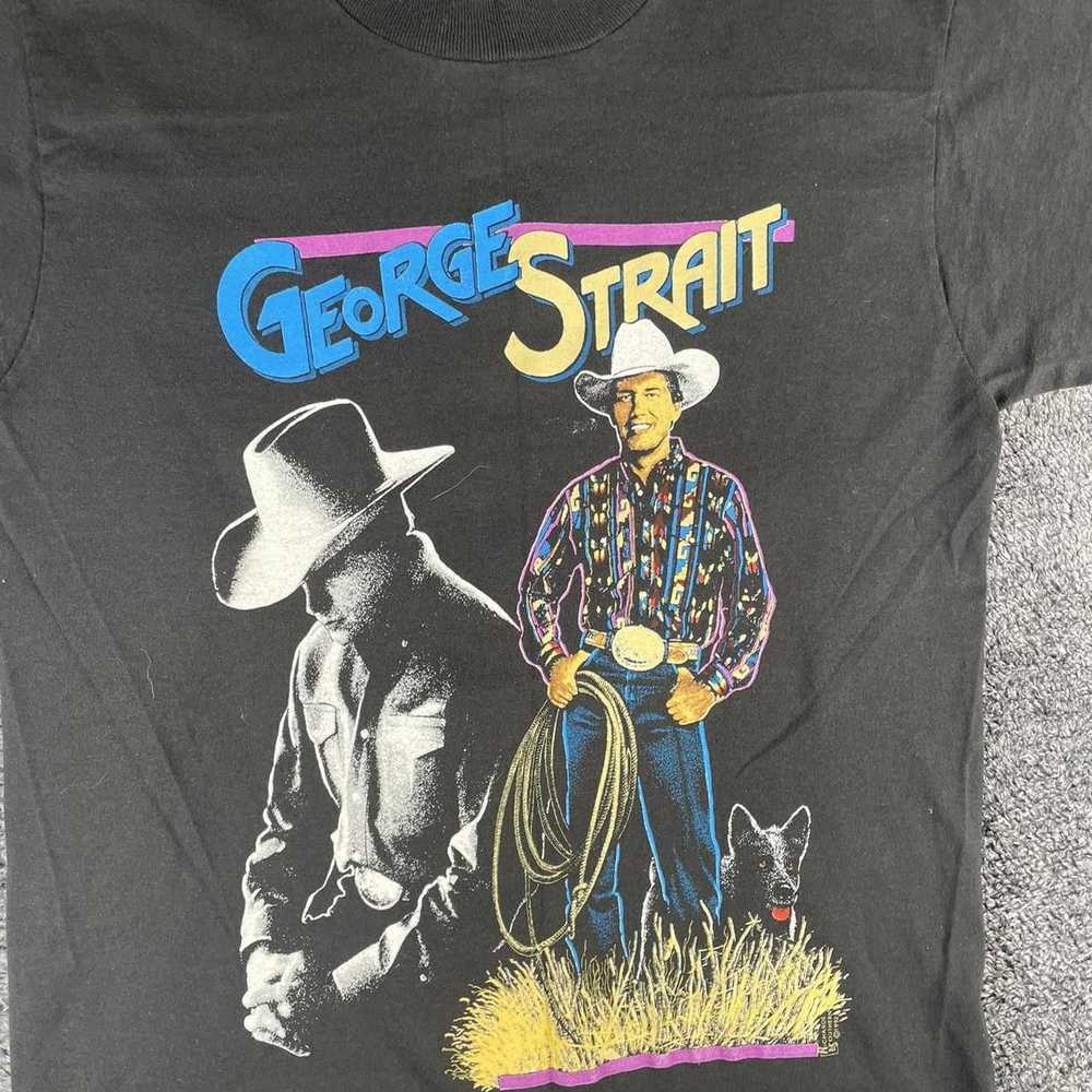 Screen Stars 1992 George Strait Made In The USA T… - image 2