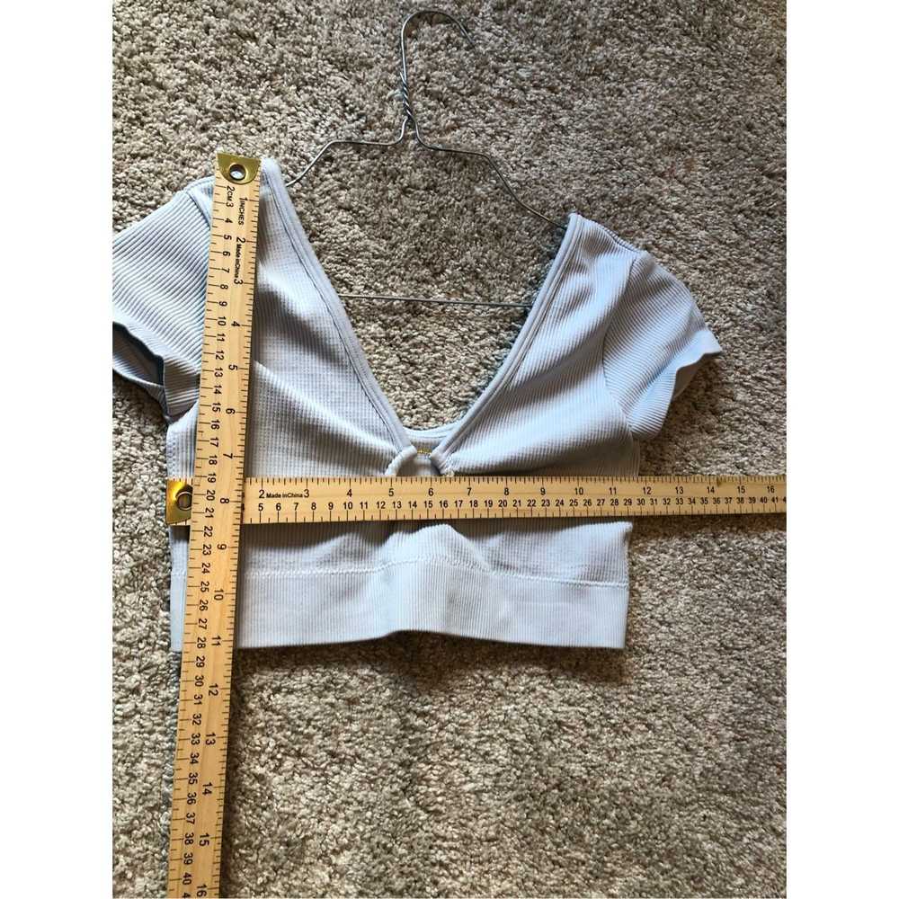 Other Aerie Baby Blue Crop Top Size S - image 4