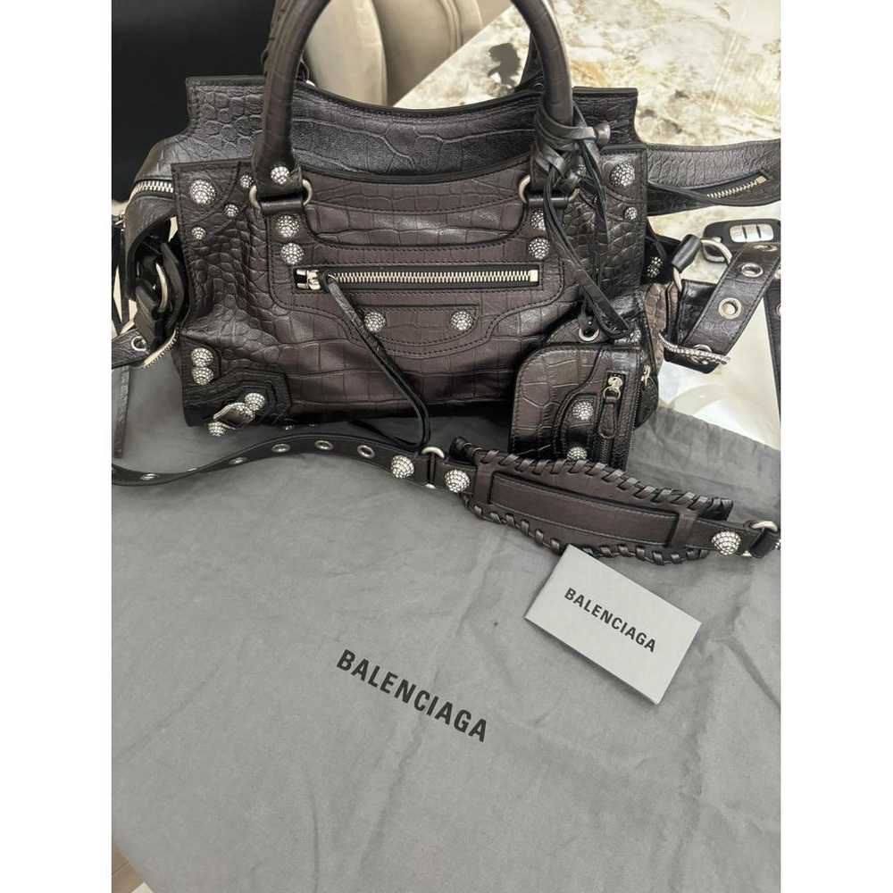 Balenciaga Neo Cagole City leather crossbody bag - image 10