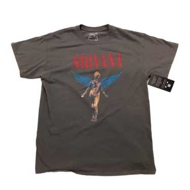 Nirvana Nirvana UTERO retro album cover t-shirt