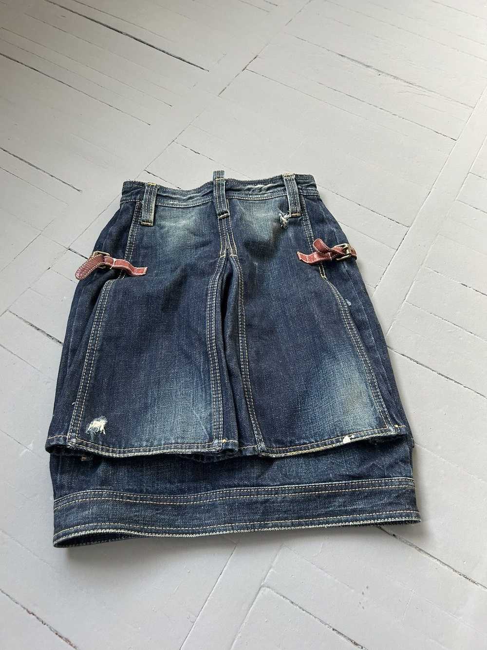 Dsquared2 × Japanese Brand Dsquared2 denim midi s… - image 4