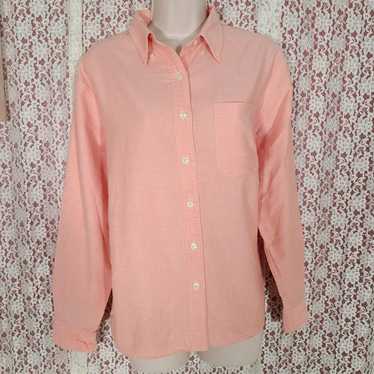 L.L. Bean L. L. bean pastel pink button down shirt