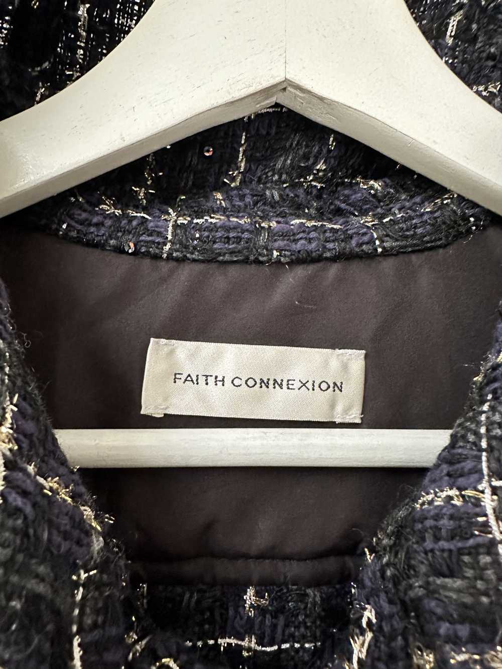 Faith Connexion tweed oversized hooded shirt - image 6