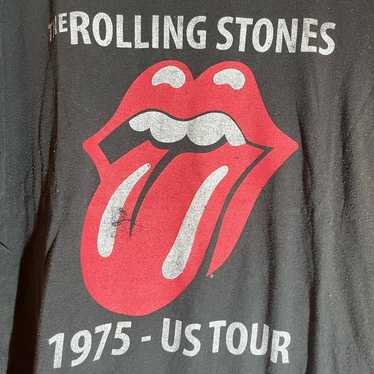 Designer Rolling Stones 2xlarge black graphic vin… - image 1