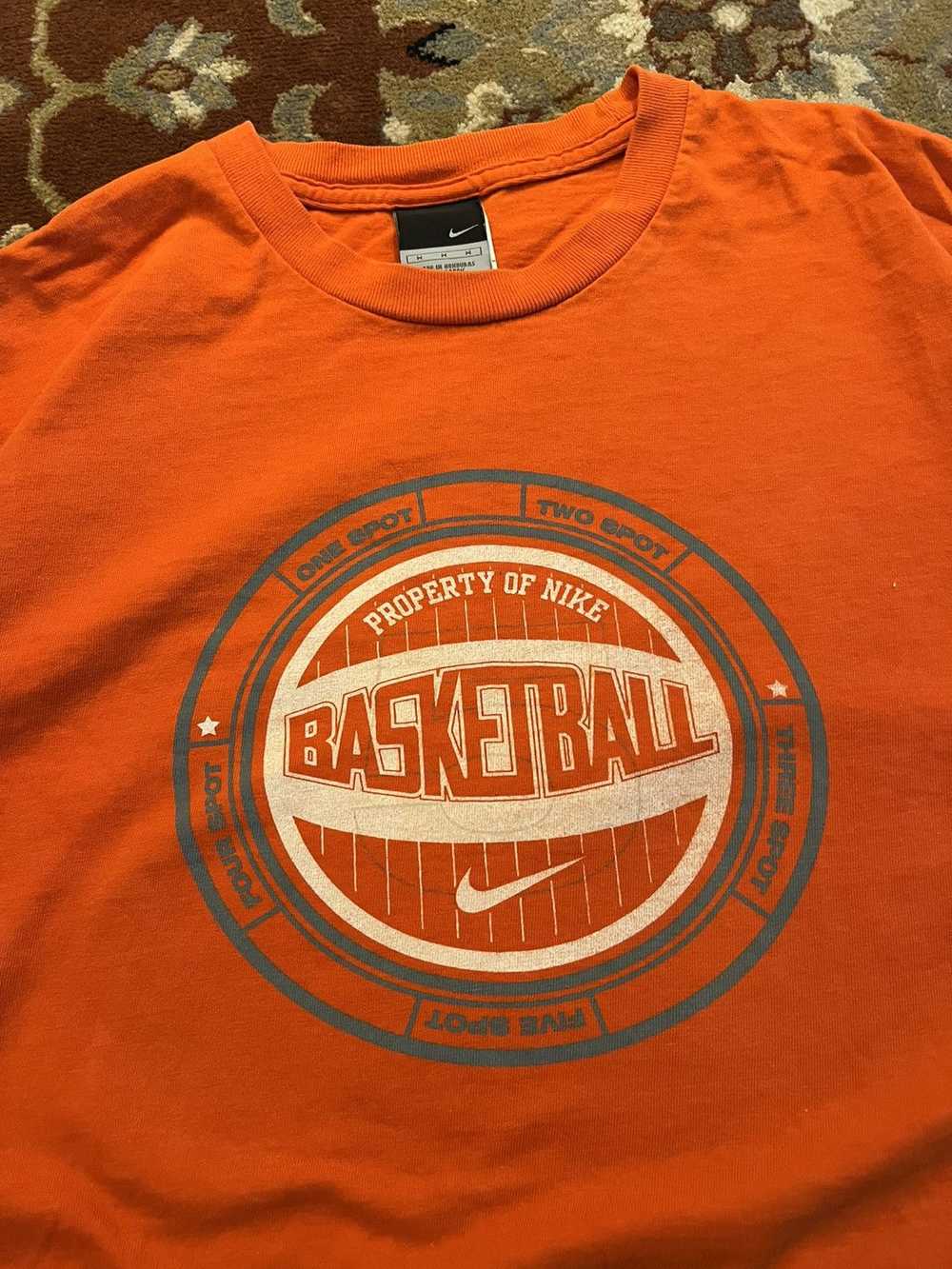 Nike Orange Nike Basketball T-Shirt - image 2