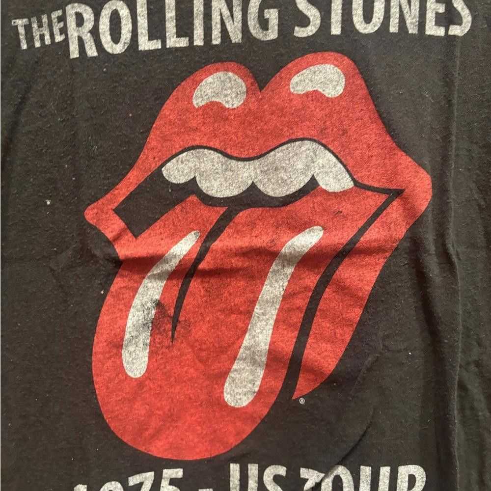 Designer Rolling Stones small black graphic vinta… - image 1