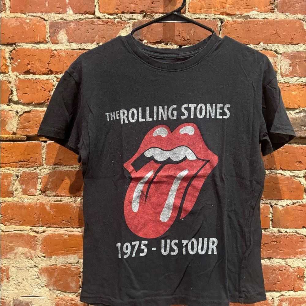 Designer Rolling Stones small black graphic vinta… - image 2