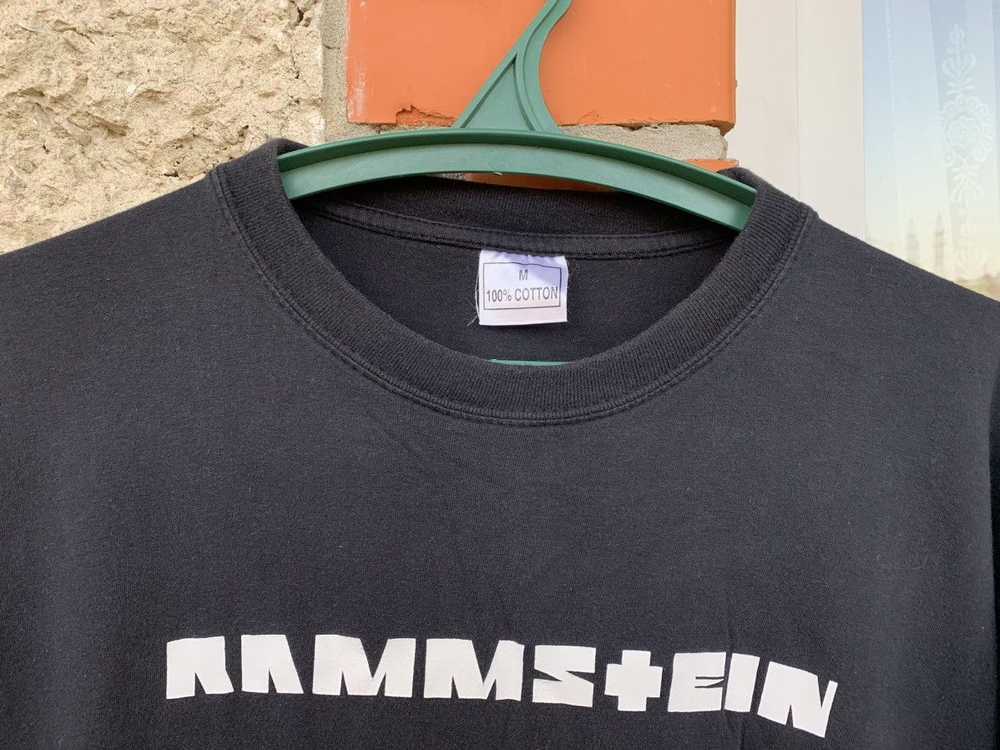 Band Tees × Rock Tees × Vintage Vintage RAMMSTEIN… - image 4