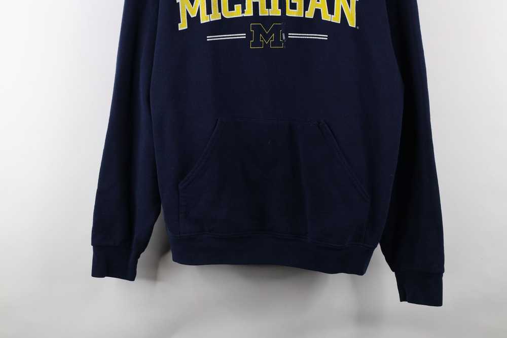 Vintage Vintage 90s University of Michigan Hoodie… - image 3