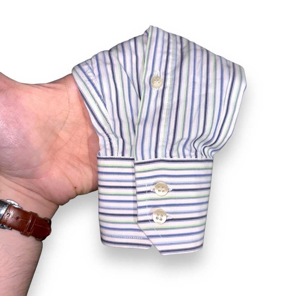 Missoni Missoni Y2K Pencil Striped Dress Shirt Si… - image 6