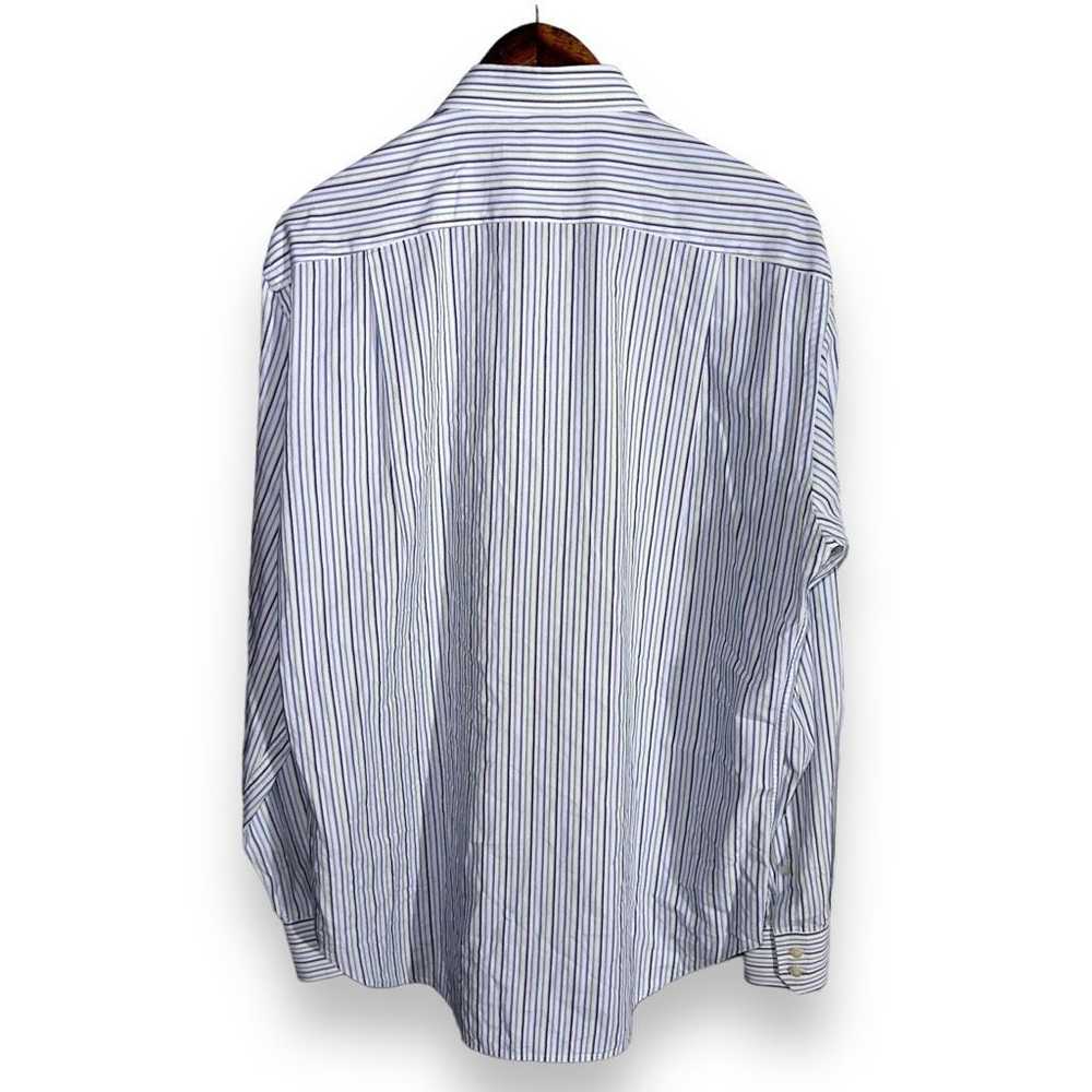 Missoni Missoni Y2K Pencil Striped Dress Shirt Si… - image 9