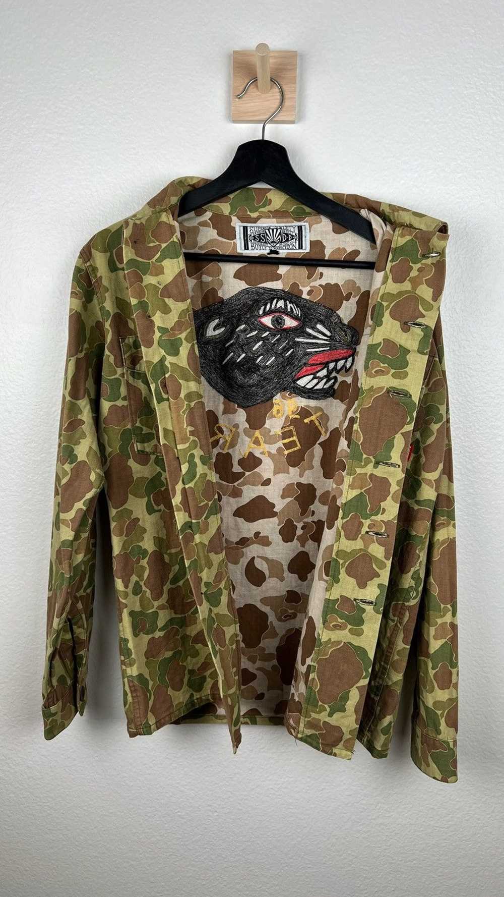 Fuct Fuct Camo Button Up Shirt - image 3